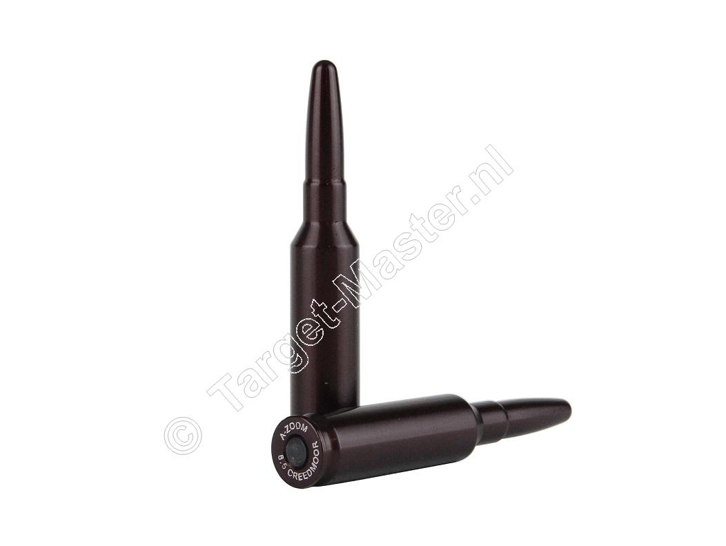 A-Zoom SNAP-CAPS 6.5 Creedmoor Safety Training Round package of 2